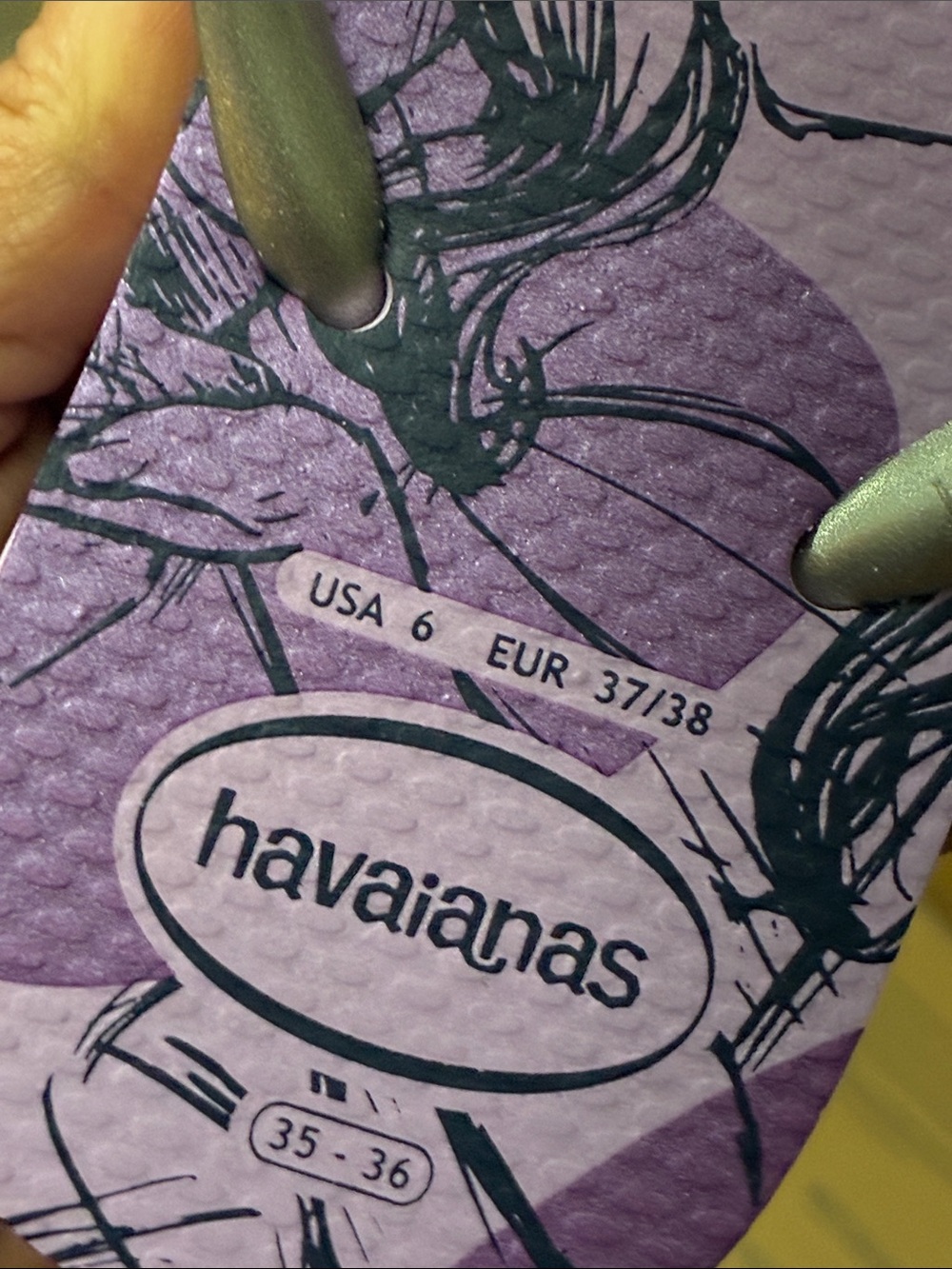 Disney X Havaianas Princess Ariel flip flops - Picture 5 of 5